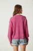 BRYNNE CASHMERE CLASSICS TOP IN PASSION sold by Velvet Tees