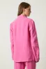 CASSIE HEAVY LINEN BLAZER IN FLAMINGO sold by Velvet Tees