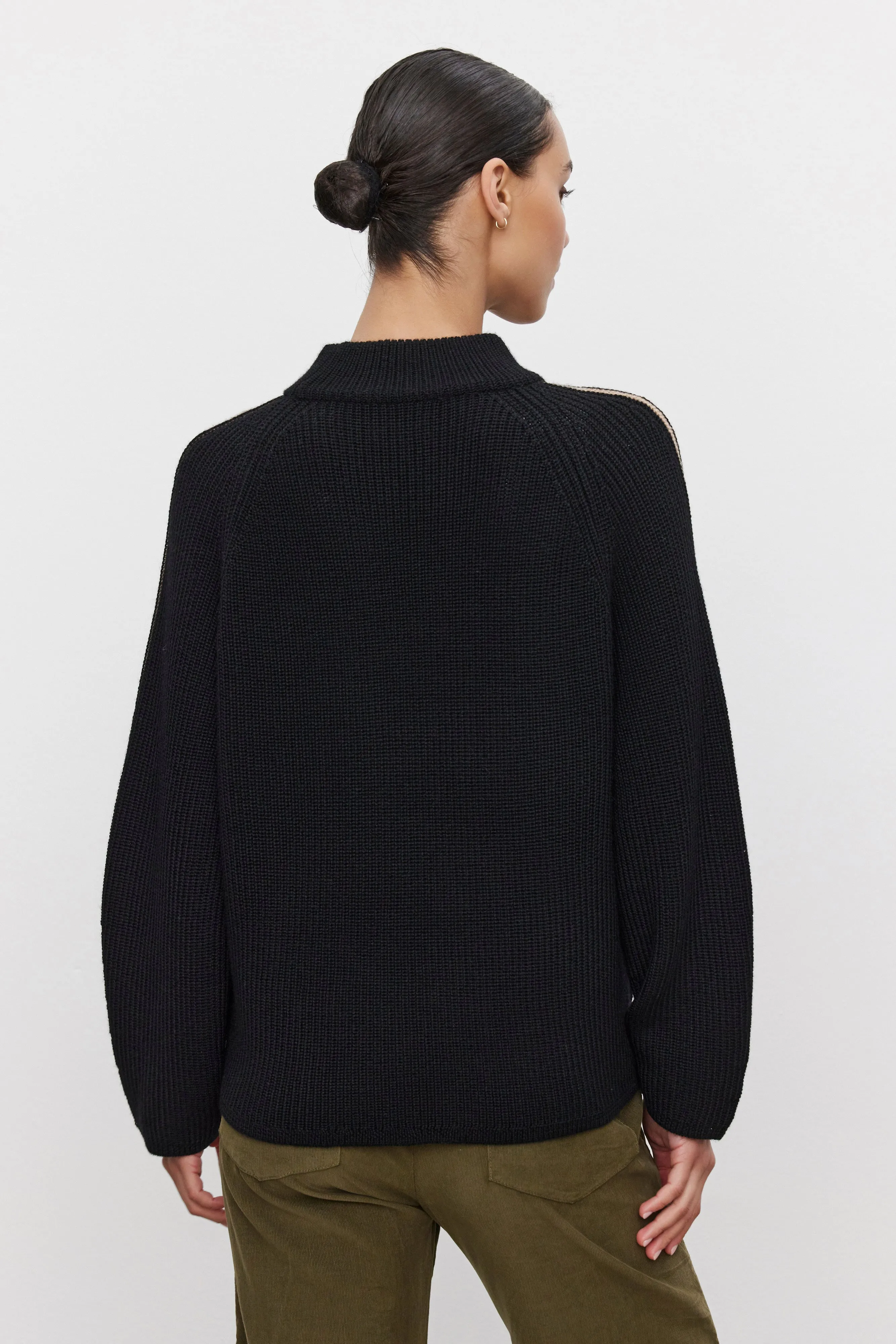 TEAGAN SWEATER IN BLACK sold by Velvet Tees product image thumbnail 3