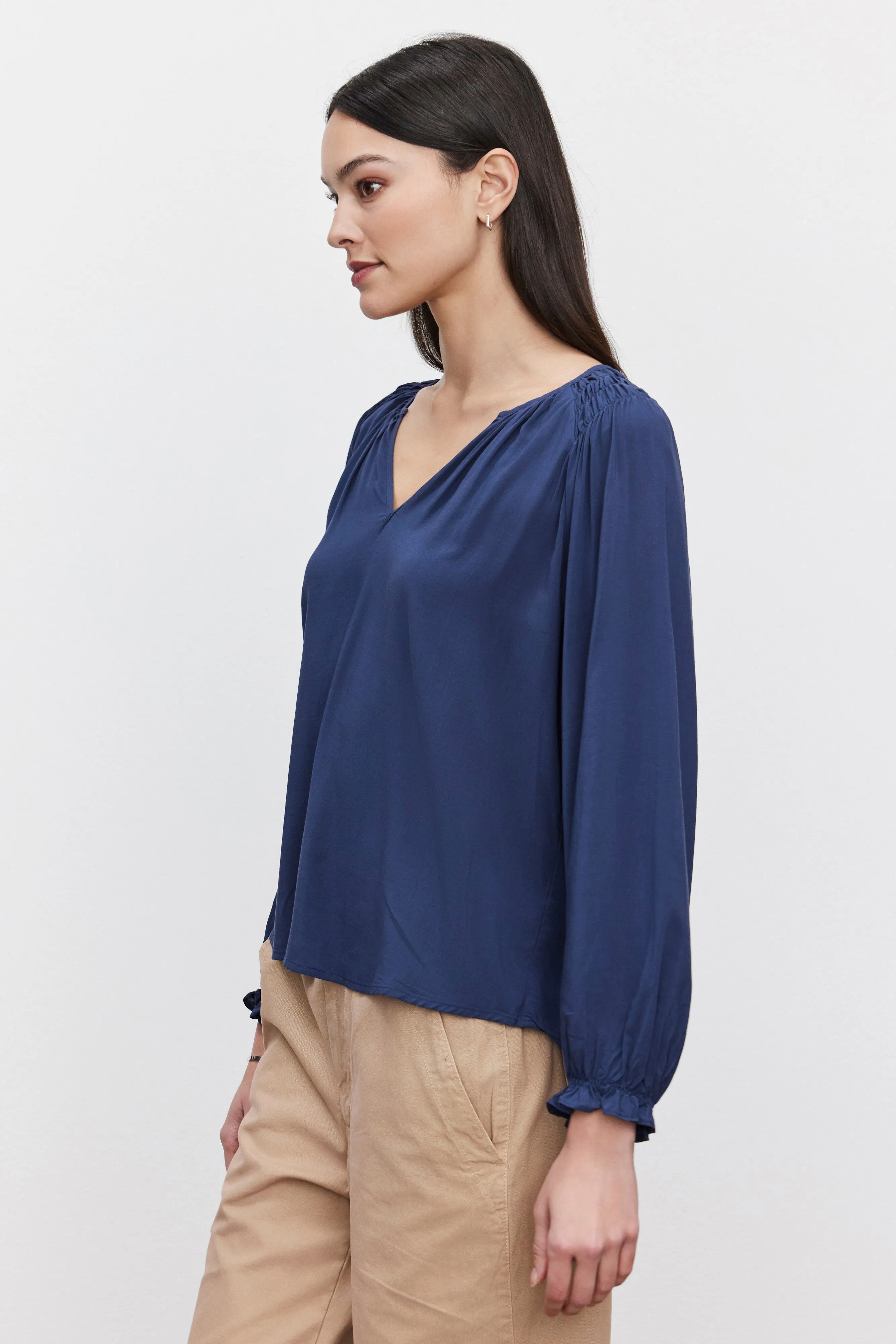 AZALEA BLOUSE IN POSTMAN sold by Velvet Tees product image thumbnail 2