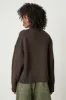 AURORA BUTTON FRONT CARDIGAN IN COFFEE sold by Velvet Tees