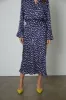 KAIYA POLKA DOT SKIRT IN NAVY sold by Velvet Tees