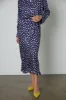KAIYA POLKA DOT SKIRT IN NAVY sold by Velvet Tees