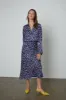 KAIYA POLKA DOT SKIRT IN NAVY sold by Velvet Tees