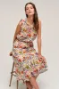 MORGAN PRINTED MIDI DRESS IN MEADOW sold by Velvet Tees