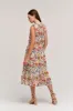 MORGAN PRINTED MIDI DRESS IN MEADOW sold by Velvet Tees