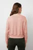 SLOE COZY LUX V-NECK SWEATSHIRT IN ROSA sold by Velvet Tees