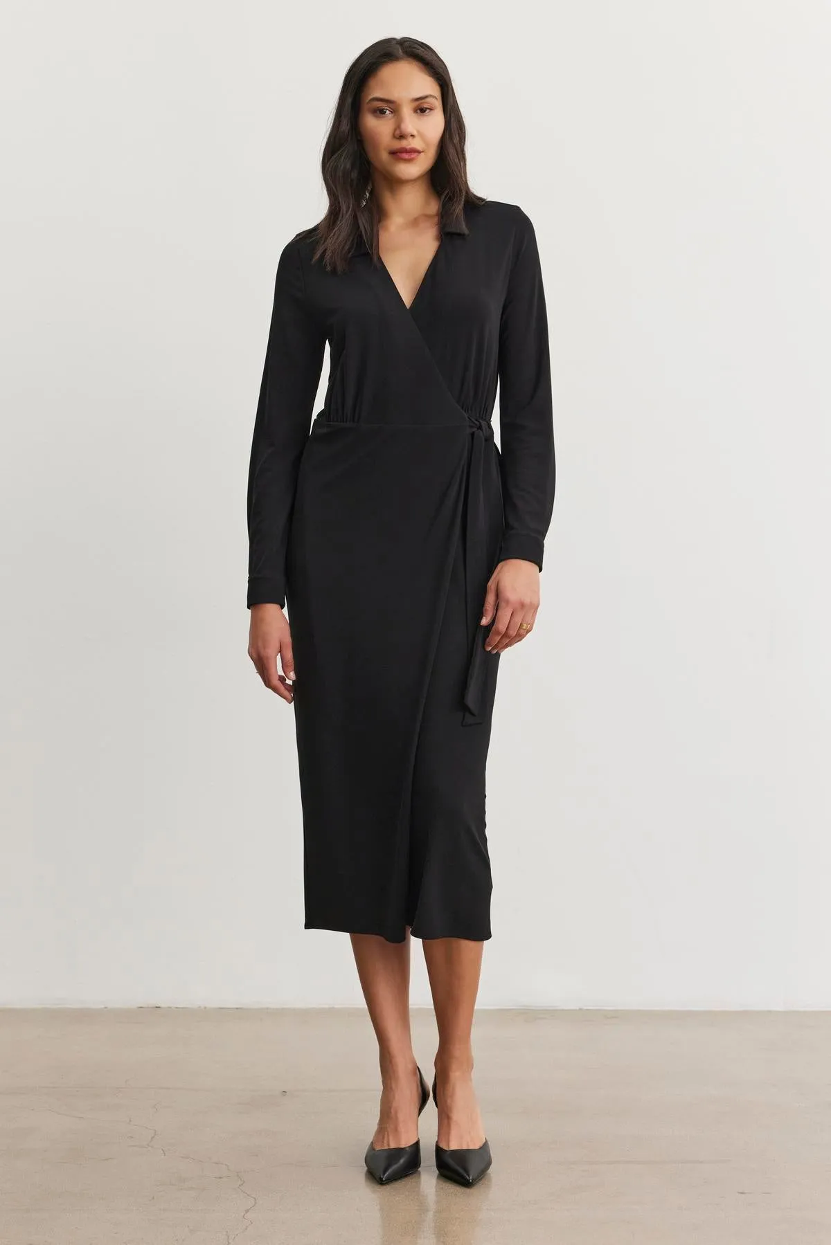 MELAT DRESS IN BLACK sold by Velvet Tees