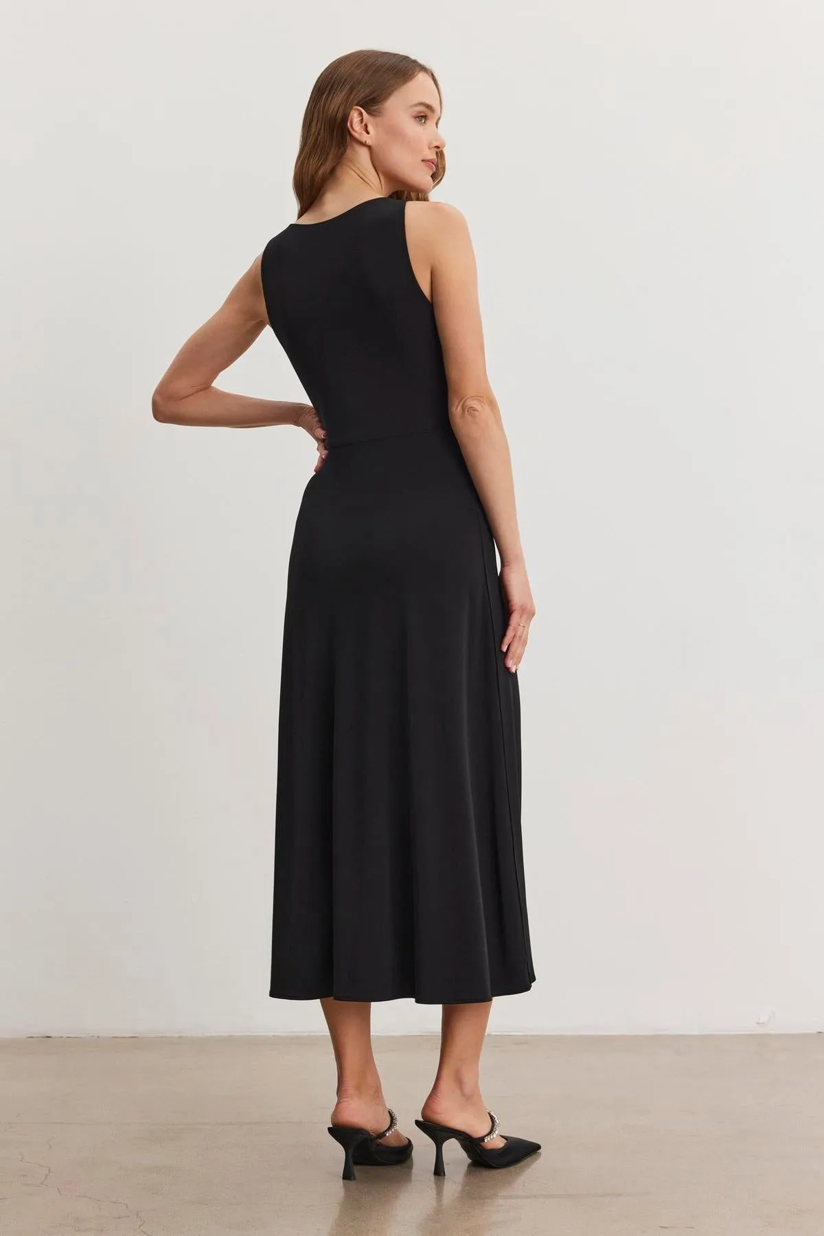 HAYES DRESS IN BLACK sold by Velvet Tees product image thumbnail 3