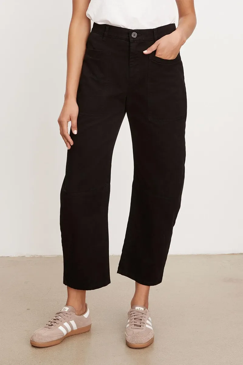 BRYLIE TROUSER IN VINTAGE BLACK sold by Velvet Tees product image thumbnail 2