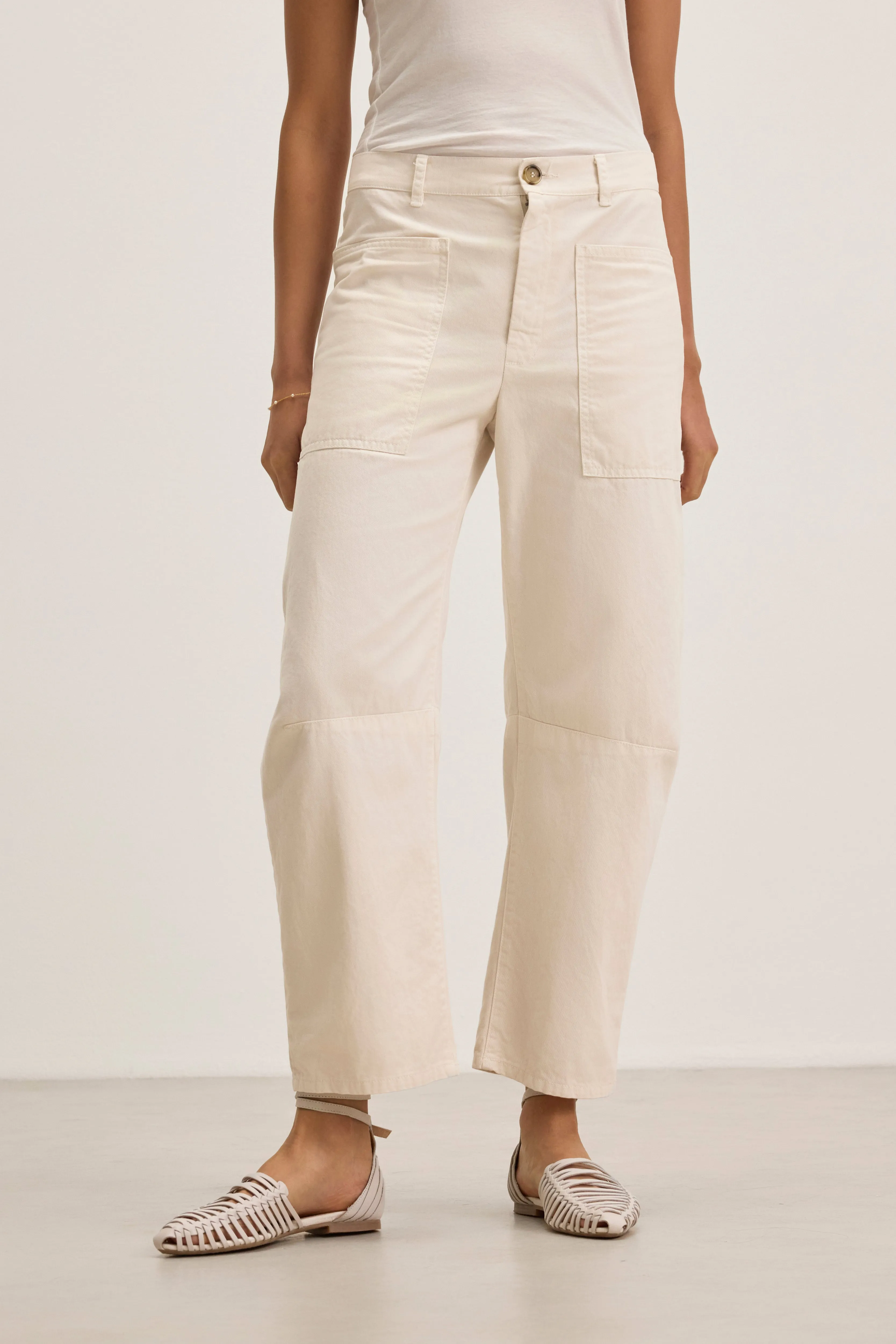 BRYLIE TROUSER IN BISQUE sold by Velvet Tees product image thumbnail 2