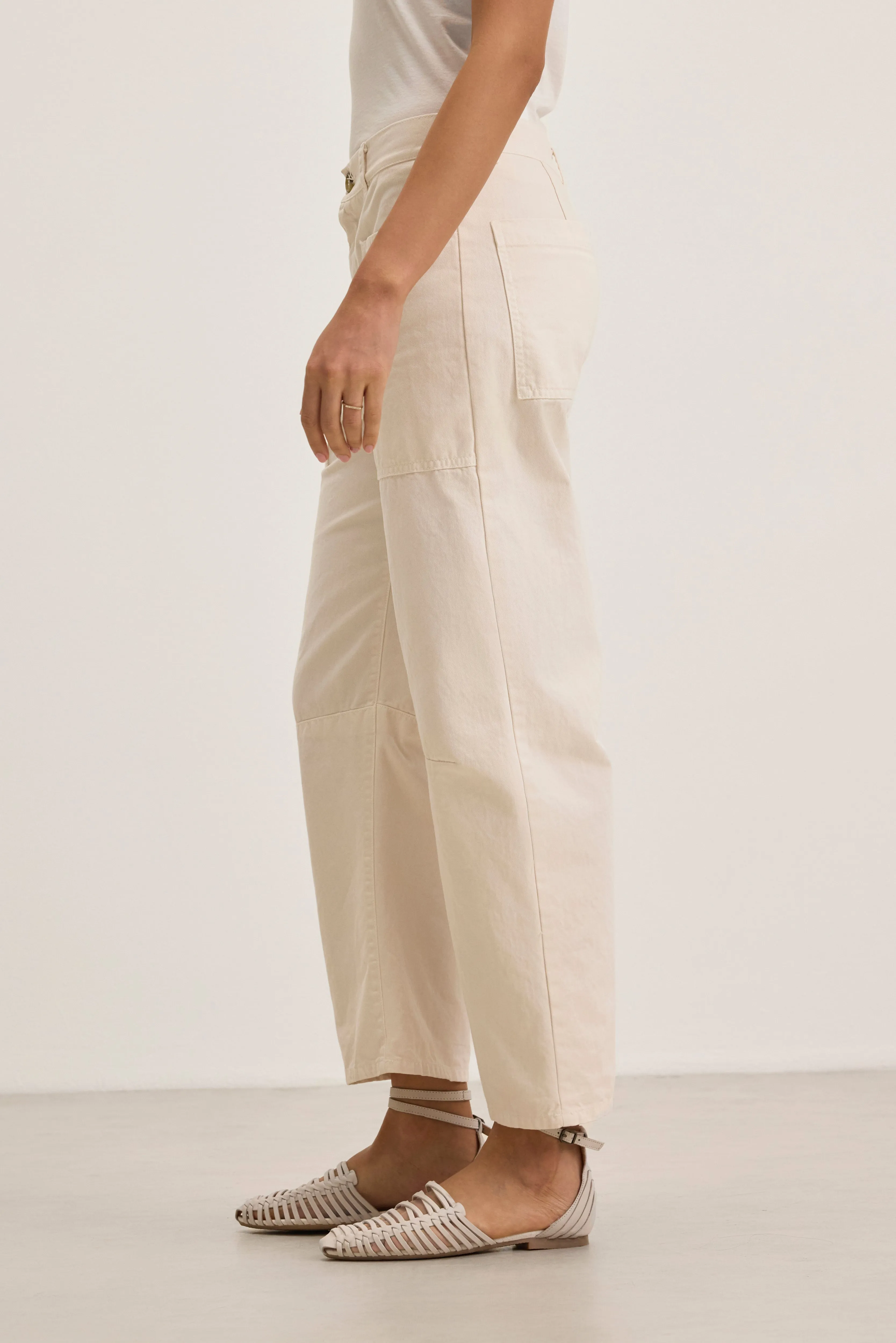 BRYLIE TROUSER IN BISQUE sold by Velvet Tees product image thumbnail 3