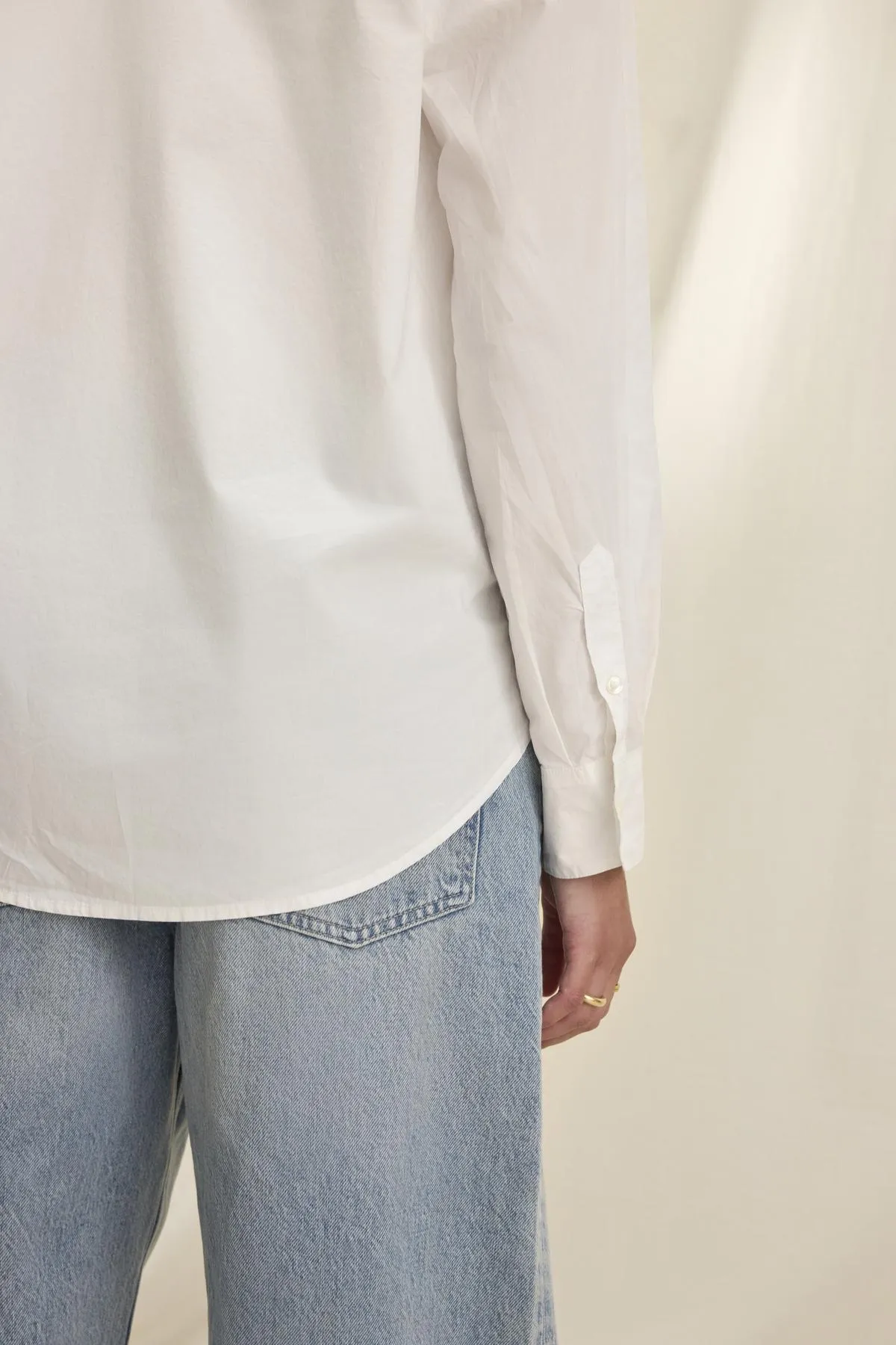 GRACE SHIRT IN WHITE sold by Velvet Tees product image thumbnail 5