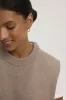 PAOLA CASHMERE SWEATER VEST IN MINK sold by Velvet Tees