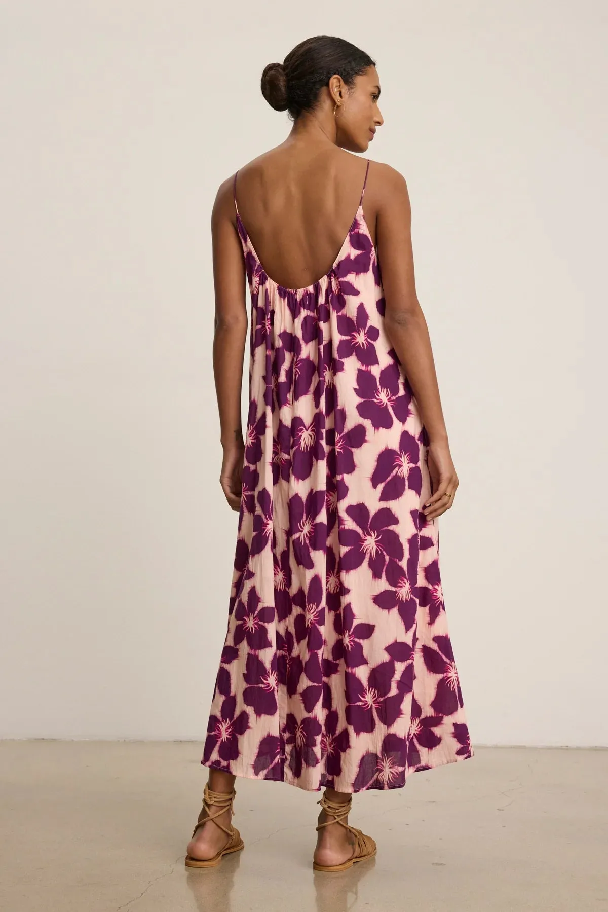ALEXA DRESS IN BERRY sold by Velvet Tees product image thumbnail 3