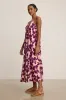 ALEXA DRESS IN BERRY sold by Velvet Tees