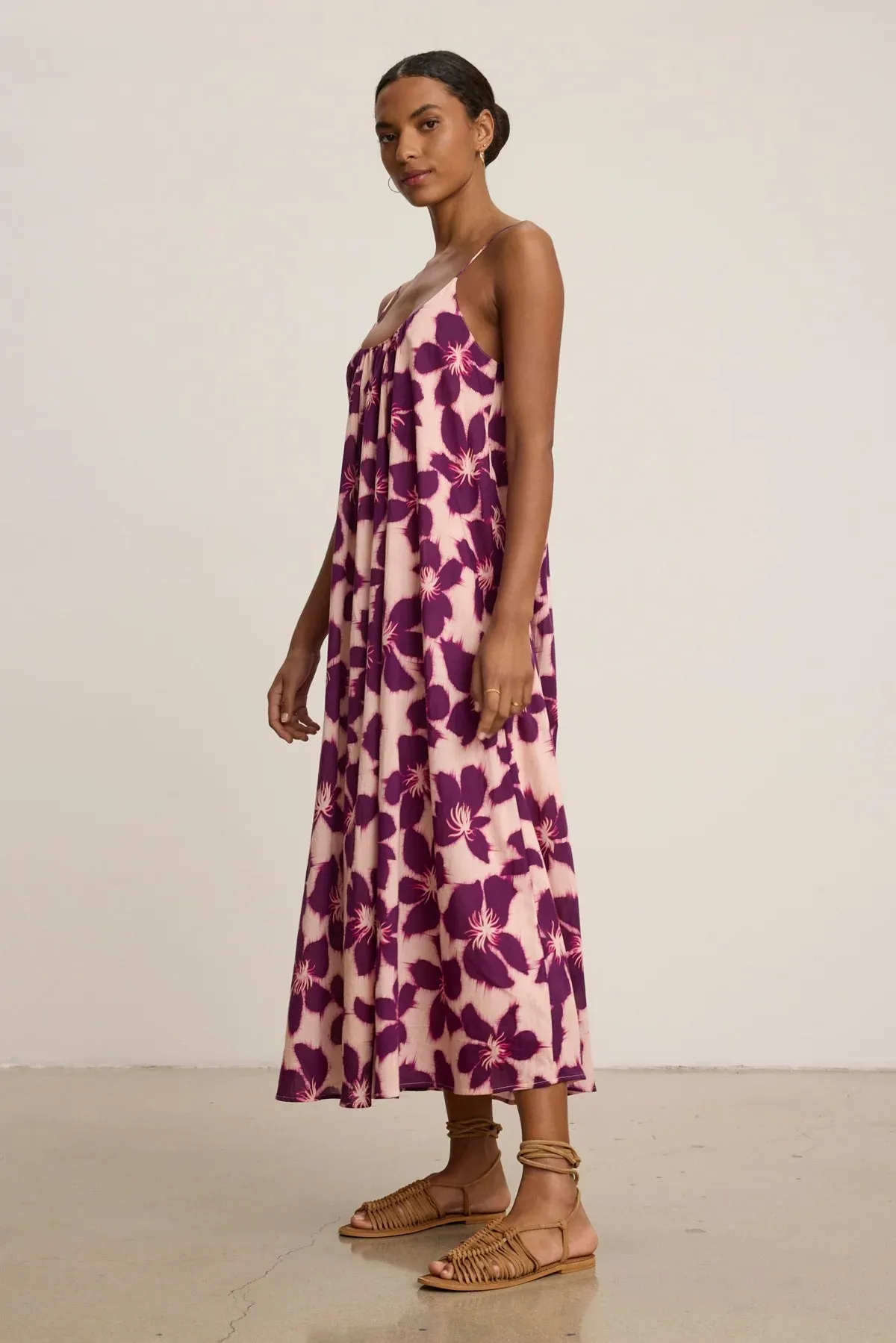 ALEXA DRESS IN BERRY sold by Velvet Tees product image thumbnail 2