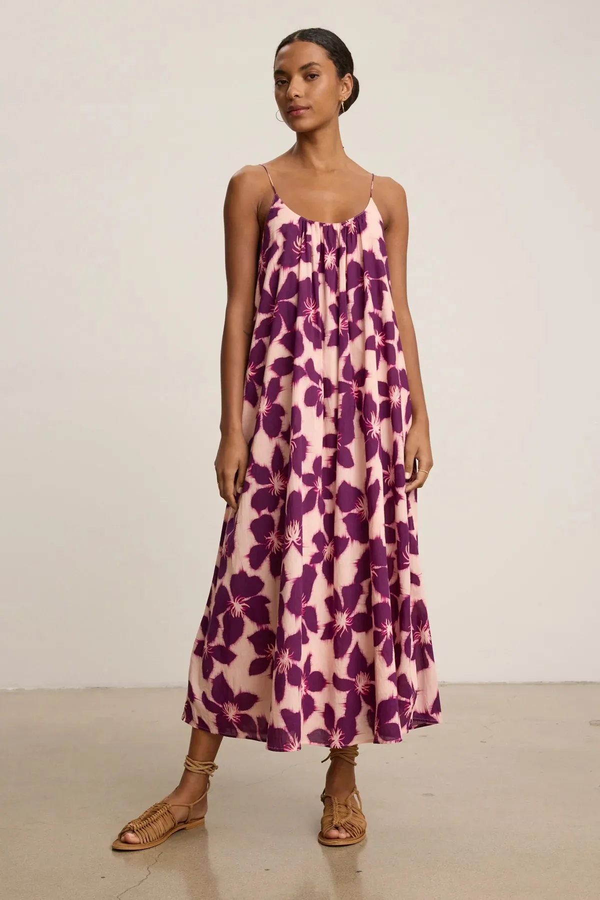 ALEXA DRESS IN BERRY sold by Velvet Tees product image thumbnail 4