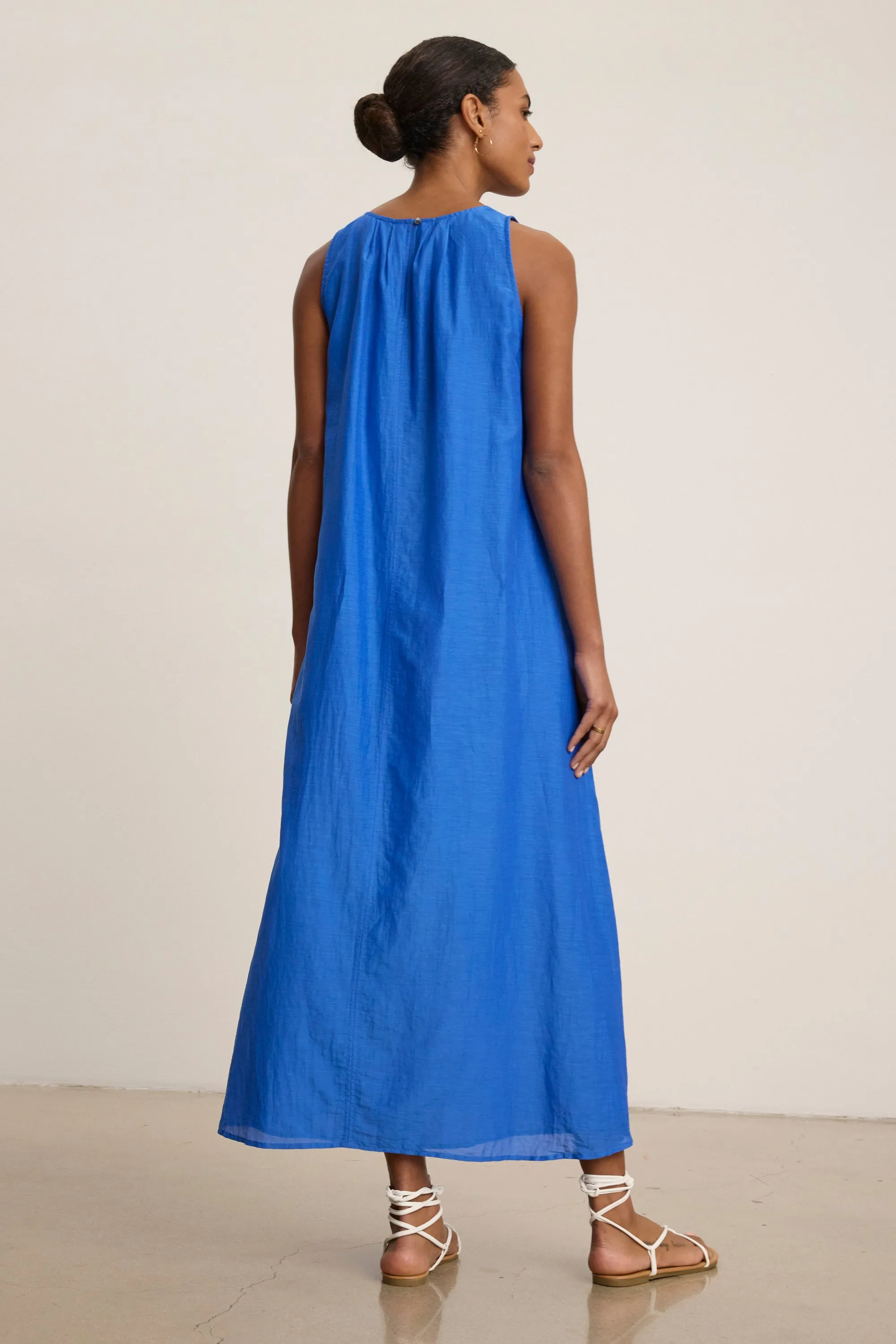 CAROL DRESS IN LAPIS sold by Velvet Tees product image thumbnail 3