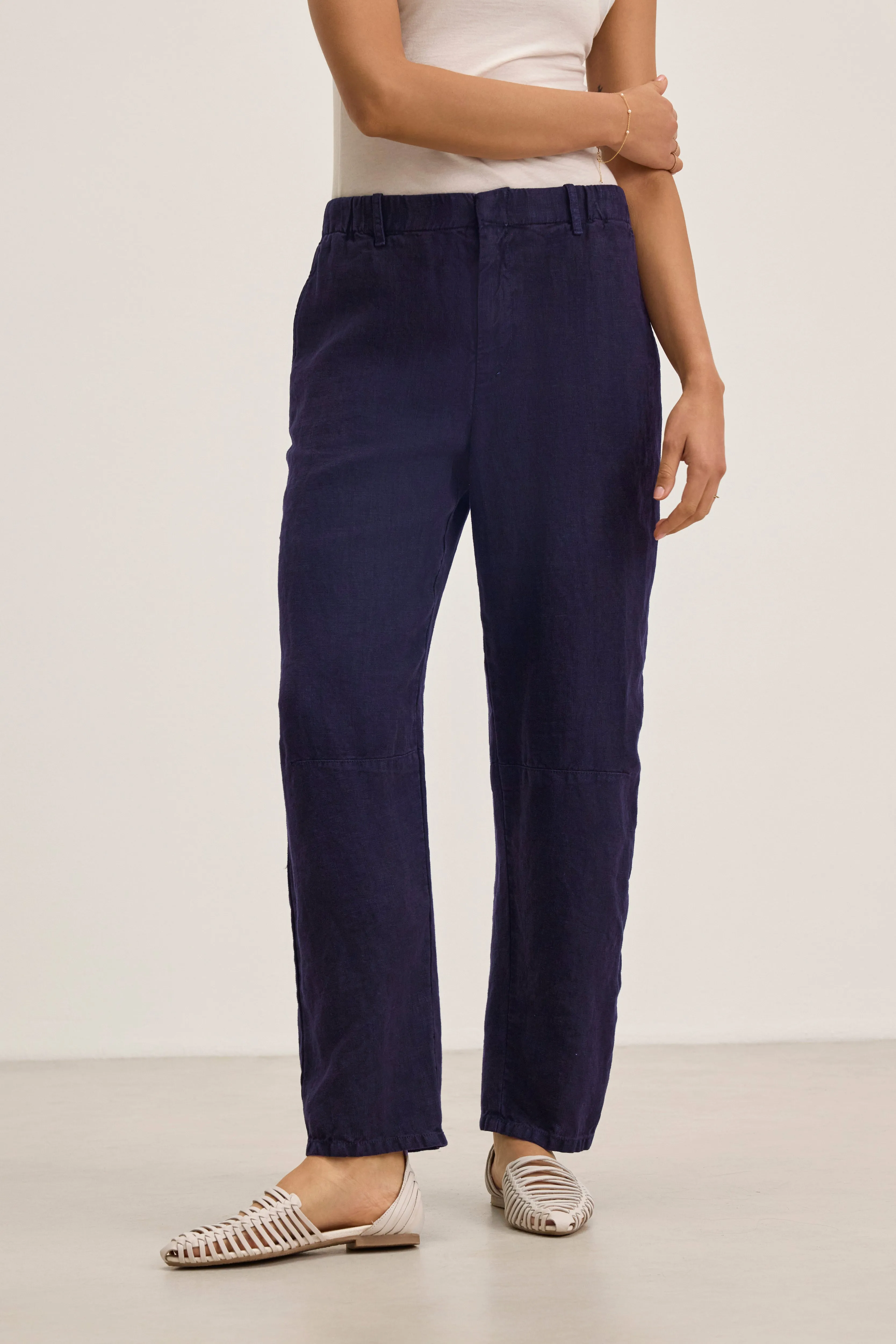 TAYLOR PANTS IN NAVY sold by Velvet Tees