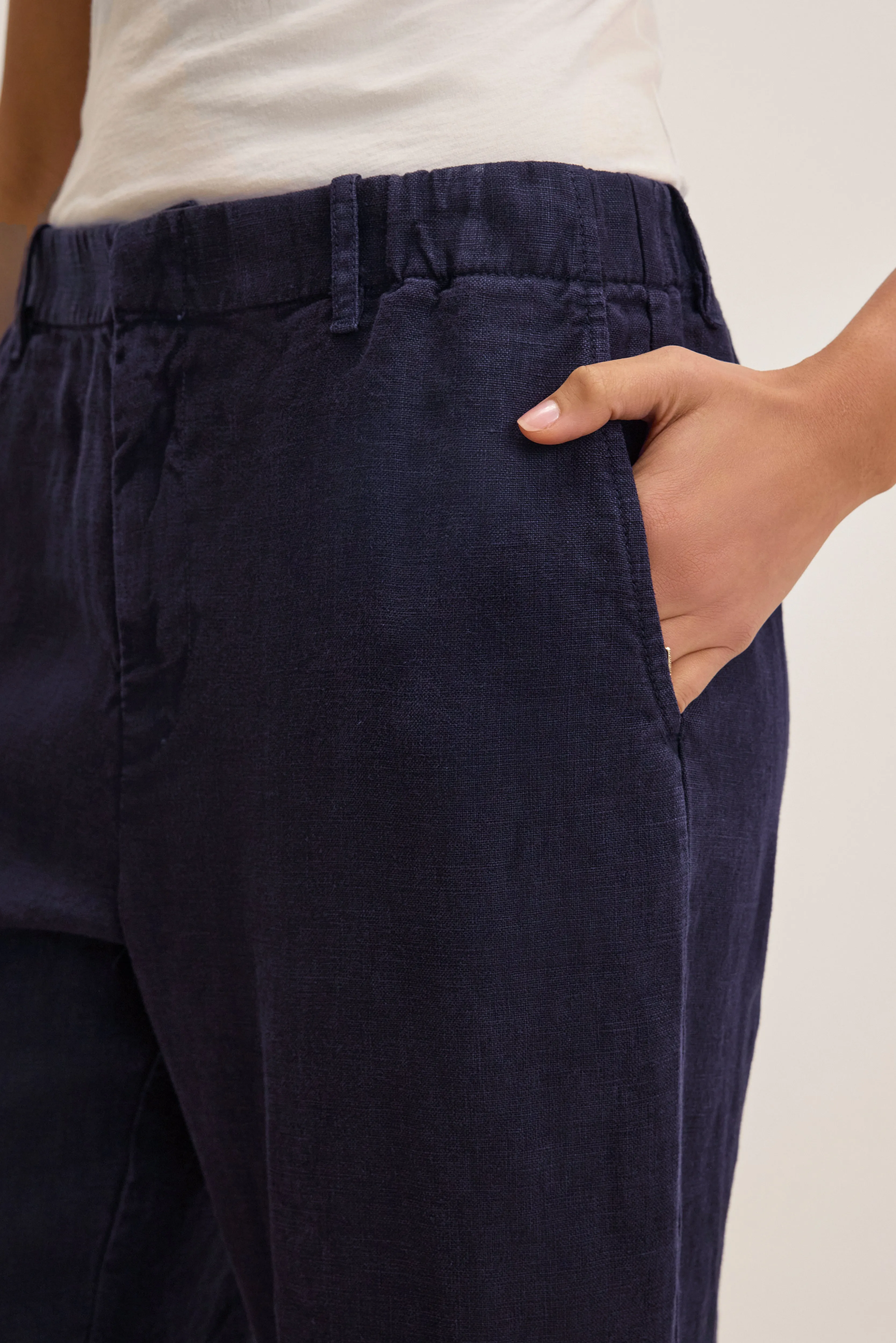 TAYLOR PANTS IN NAVY sold by Velvet Tees product image thumbnail 4