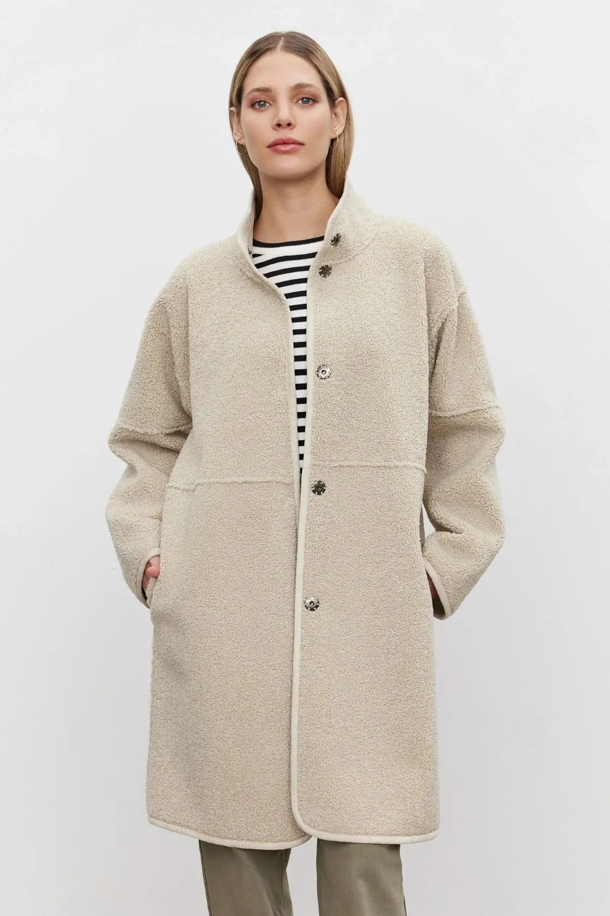 CARA JACKET ECRU sold by Velvet Tees