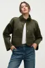 KELLY REVERSIBLE JACKET IN ARMY sold by Velvet Tees