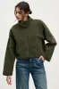 KELLY REVERSIBLE JACKET IN ARMY sold by Velvet Tees