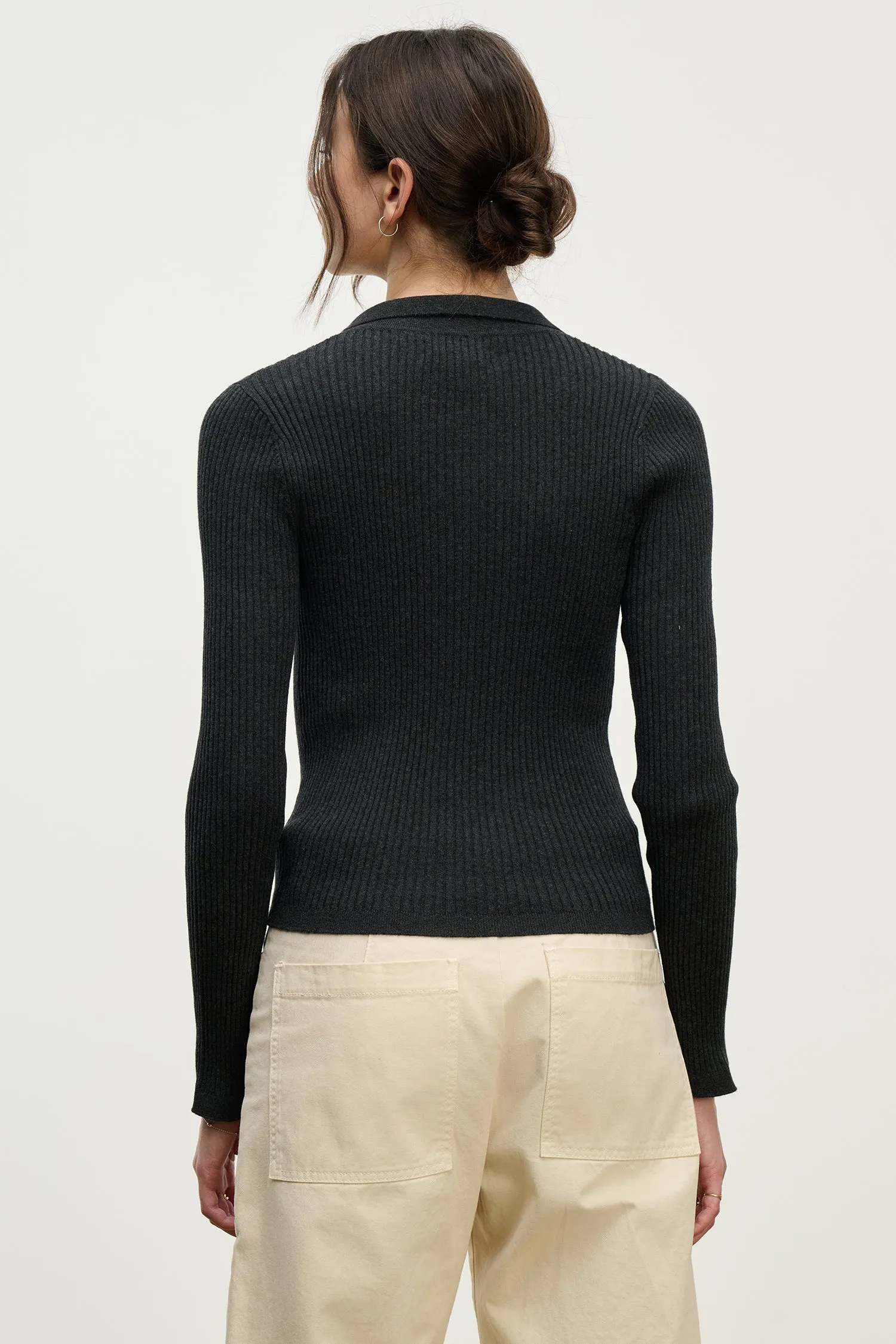 NIKKI CARDIGAN IN BLACK sold by Velvet Tees product image thumbnail 5