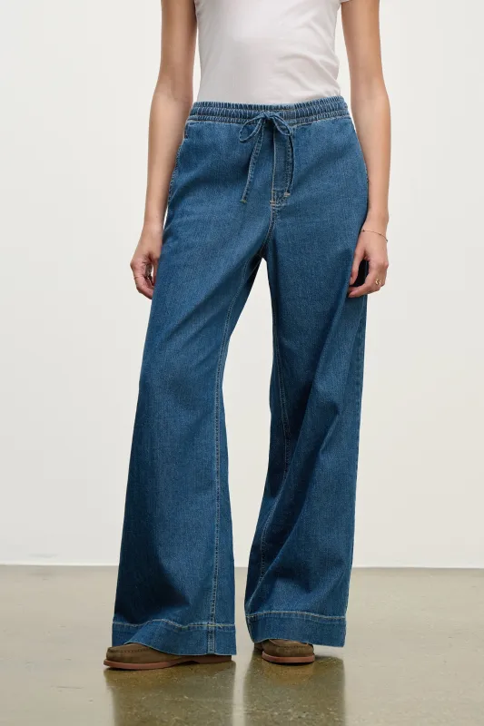MIRA PANT IN CLASSIC sold by Velvet Tees