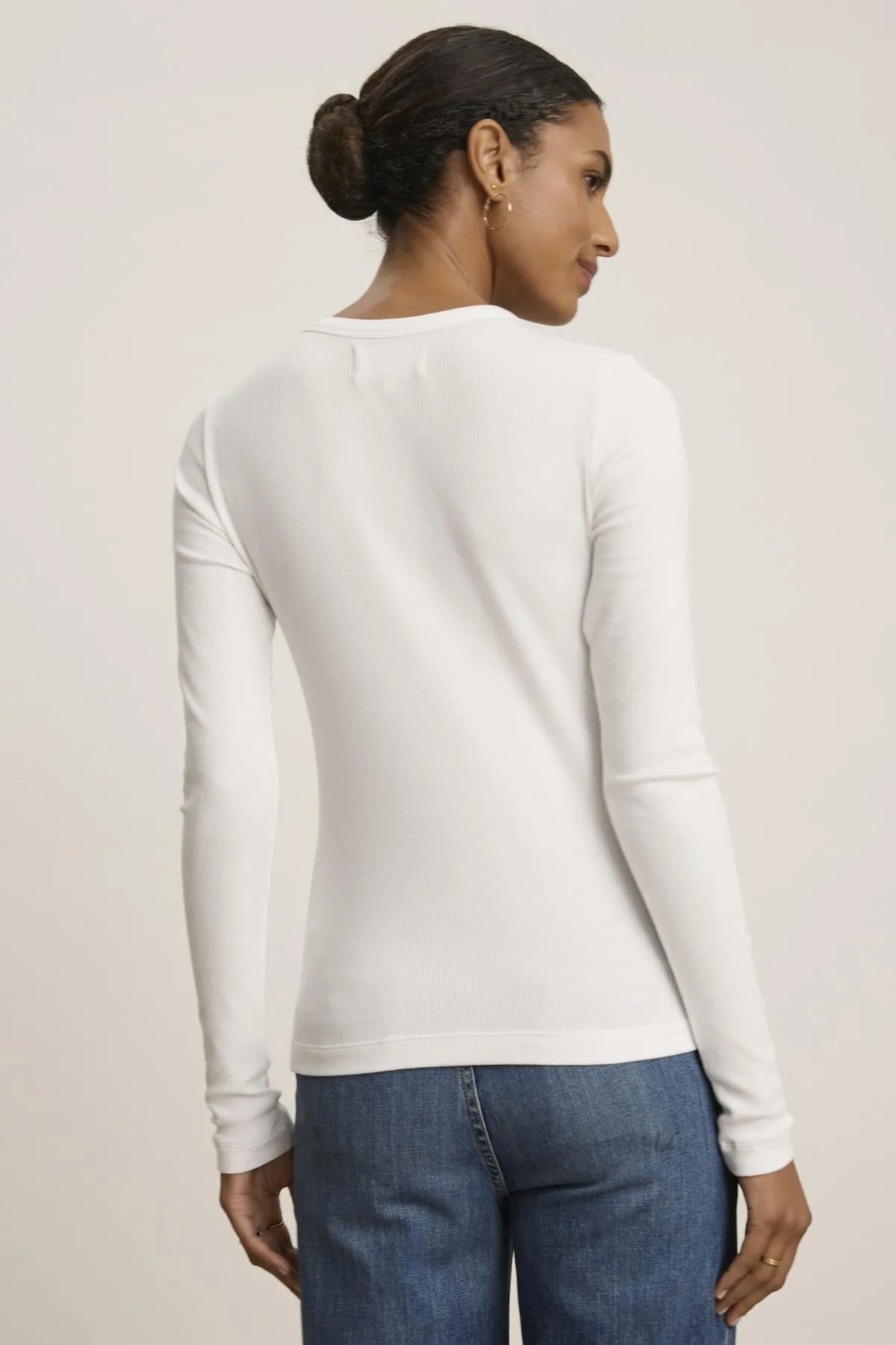 CAMINO TOP IN WHITE sold by Velvet Tees product image thumbnail 5