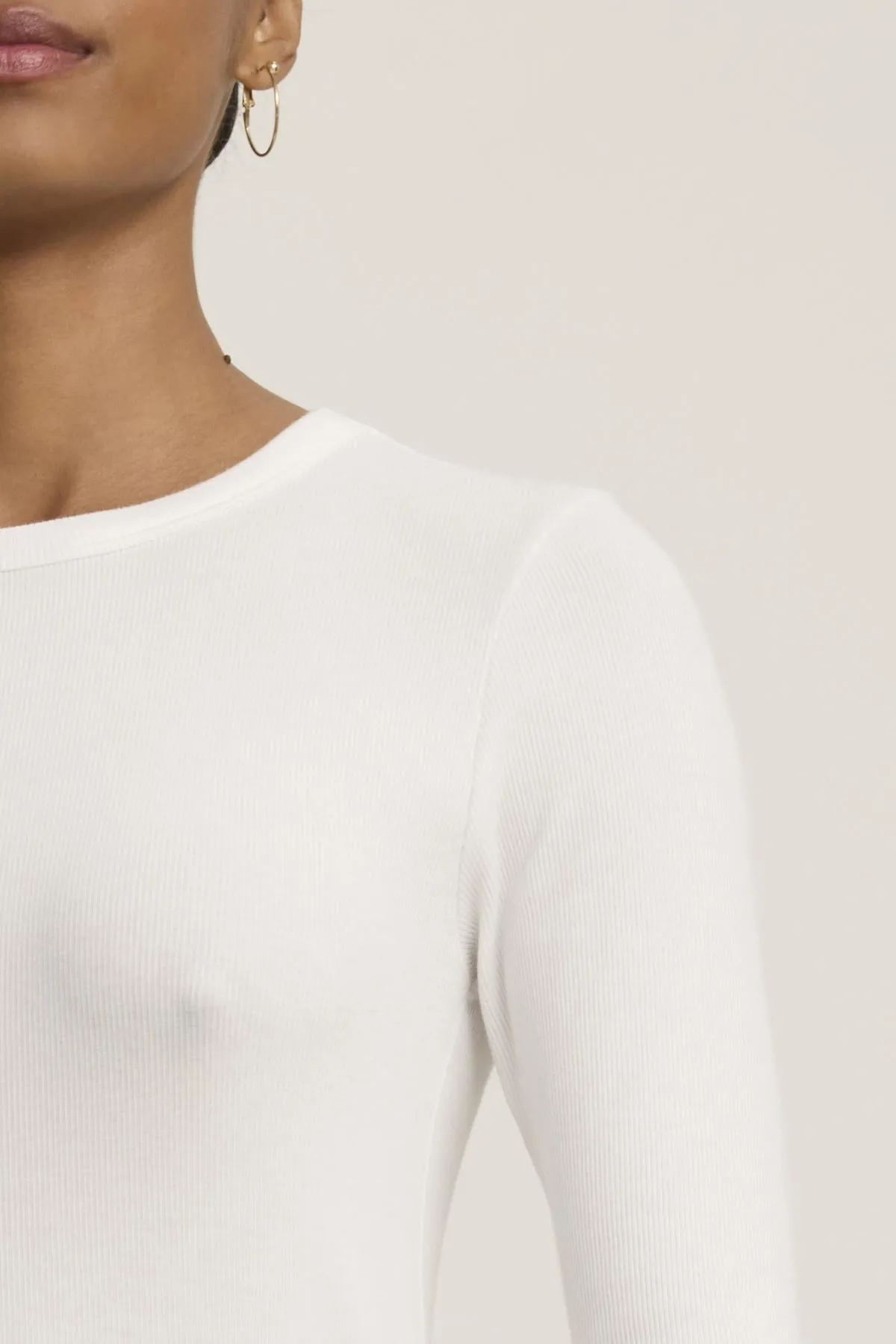 CAMINO TOP IN WHITE sold by Velvet Tees product image thumbnail 2
