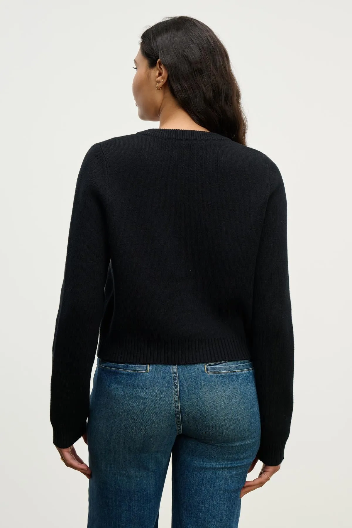 MAHAL CARDIGAN IN BLACK sold by Velvet Tees product image thumbnail 3