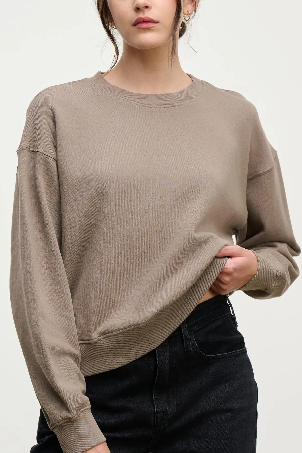 YNEZ SWEATER IN SYCAMORE sold by Velvet Tees product image thumbnail 3