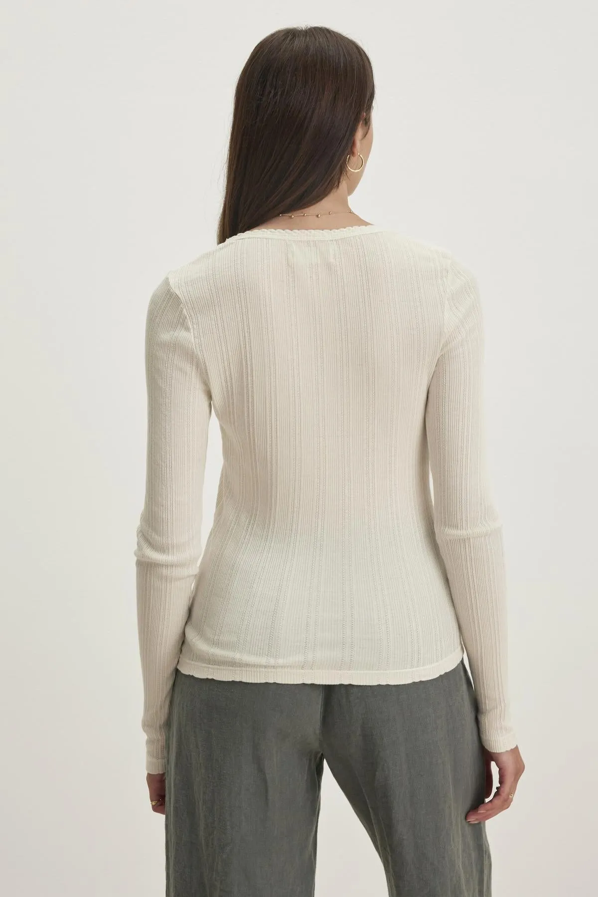 MAURI TOP IN WHITE sold by Velvet Tees product image thumbnail 5