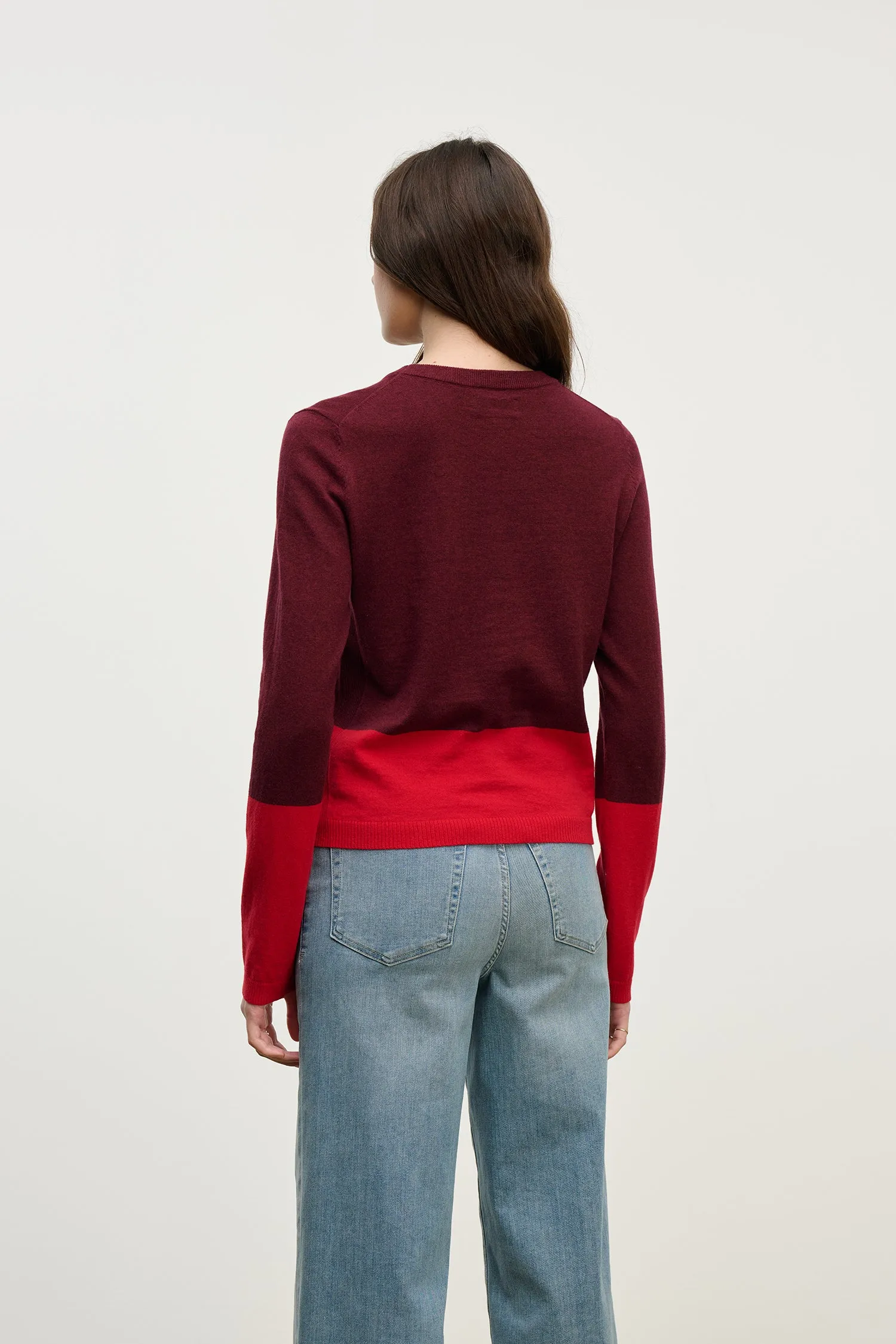 ROXY SWEATER IN SYRAH sold by Velvet Tees product image thumbnail 3