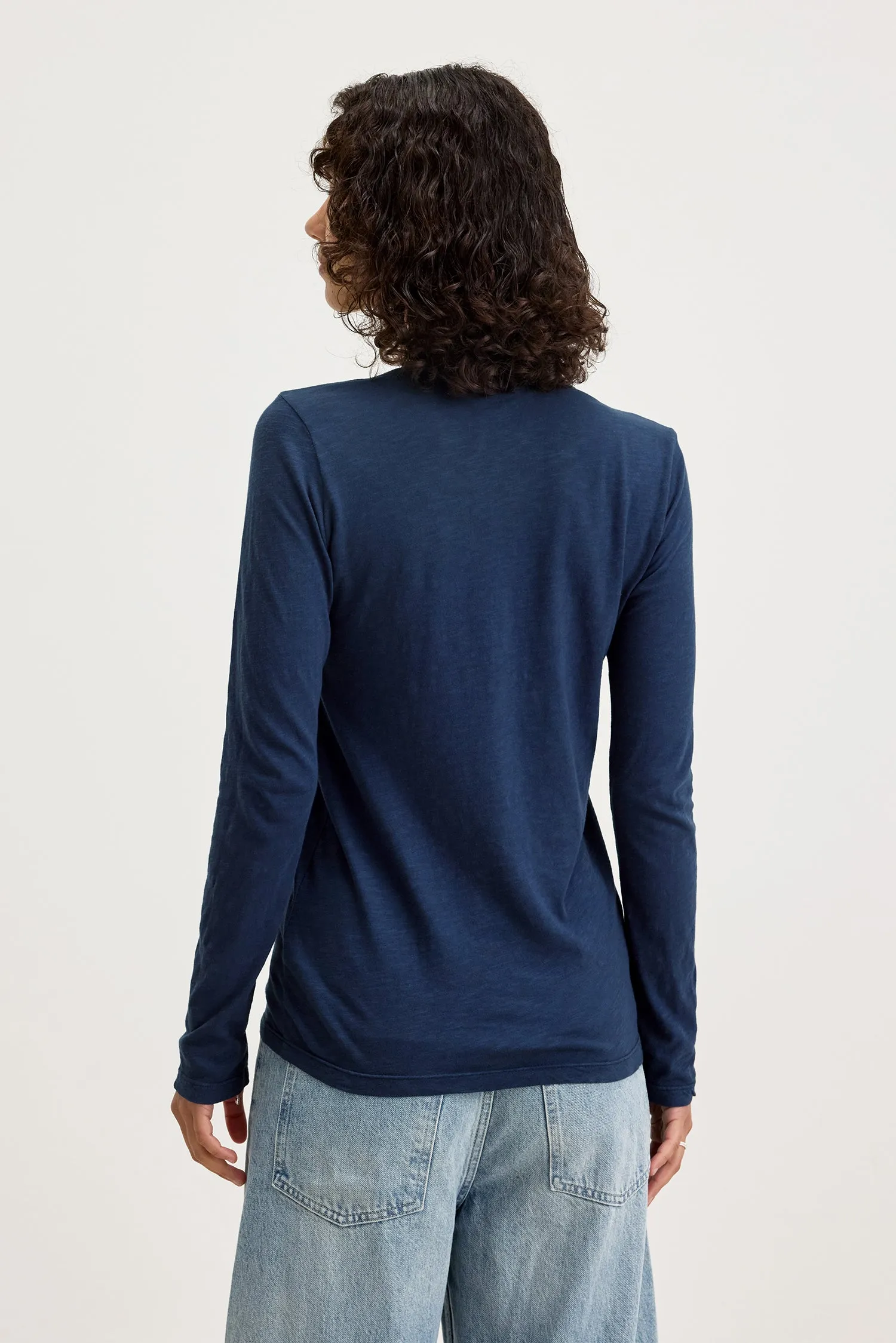 BLAIRE TOP IN MIDNIGHT sold by Velvet Tees product image thumbnail 2