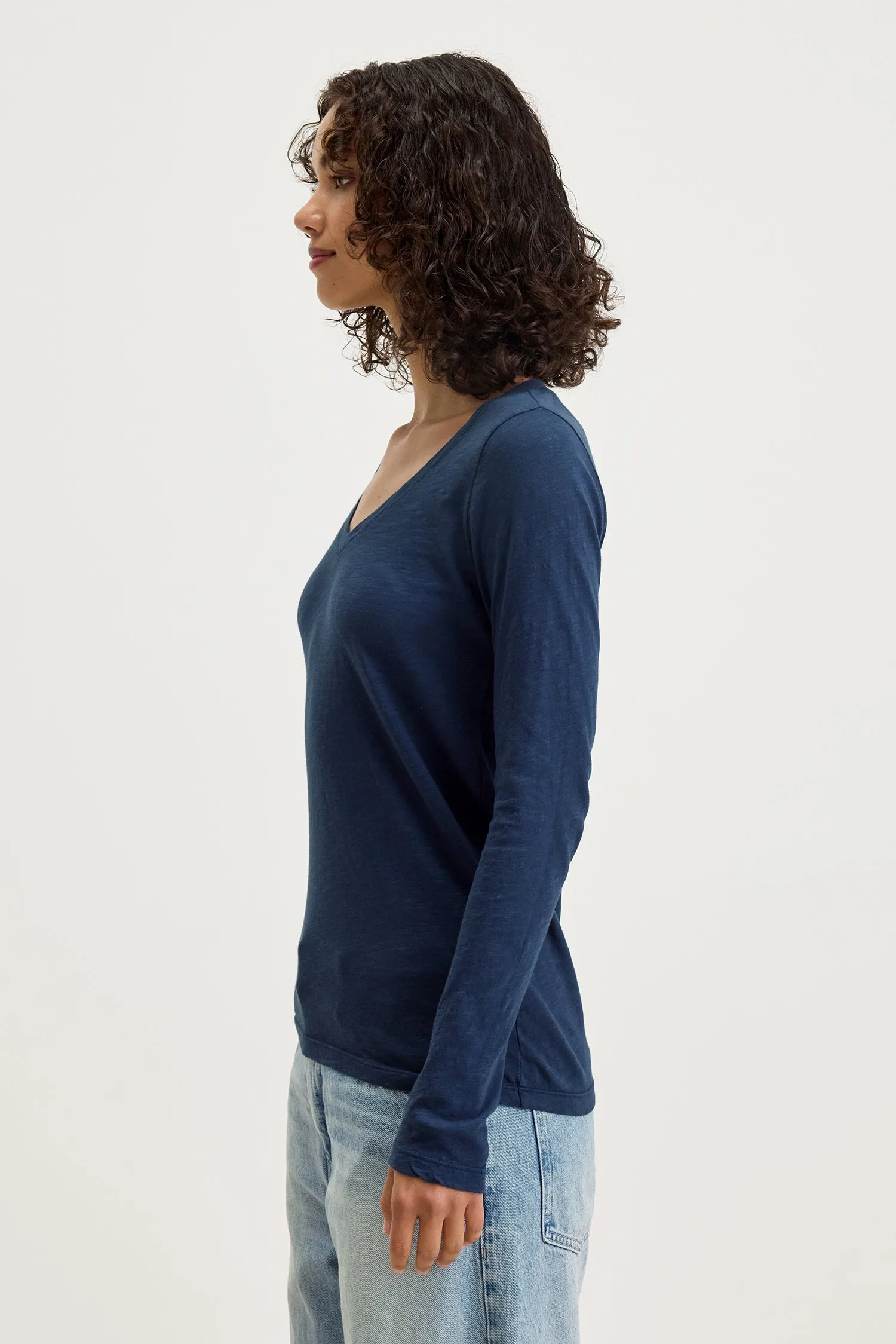 BLAIRE TOP IN MIDNIGHT sold by Velvet Tees product image thumbnail 3
