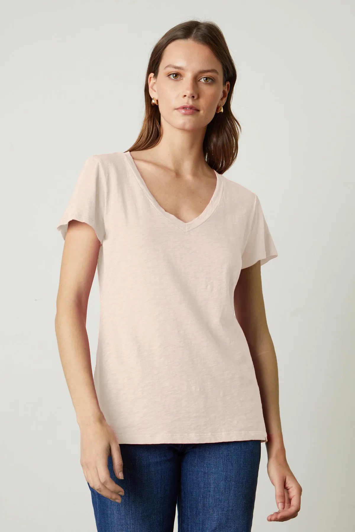 LILITH COTTON T-SHIRT IN PUFF sold by Velvet Tees