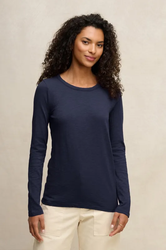 LIZZIE T-SHIRT IN MIDNIGHT sold by Velvet Tees