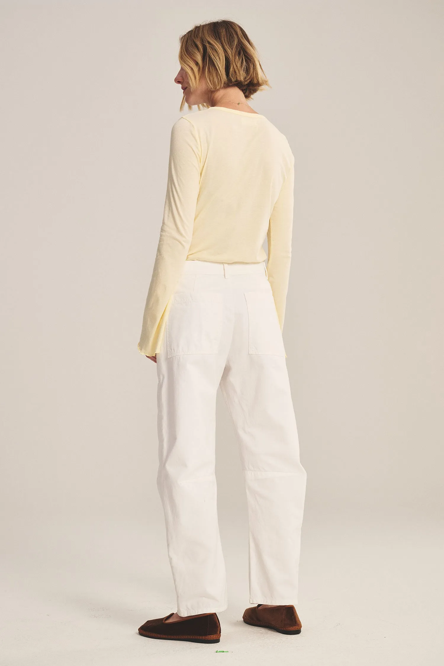 BRYLIE TROUSER IN SLEET sold by Velvet Tees product image thumbnail 5