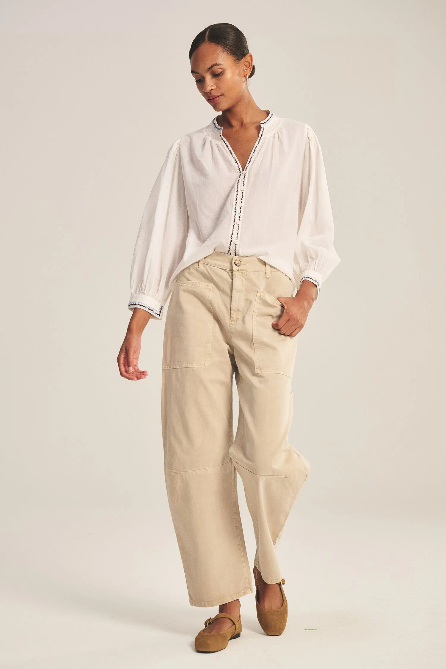 BRYLIE TROUSER IN AUTUMN sold by Velvet Tees