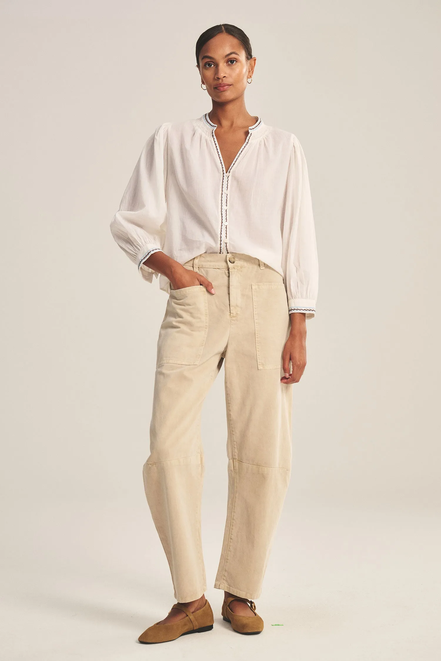 BRYLIE TROUSER IN AUTUMN sold by Velvet Tees product image thumbnail 2
