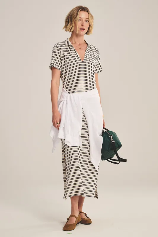 CORIN DRESS IN NAVY made by Velvet Tees