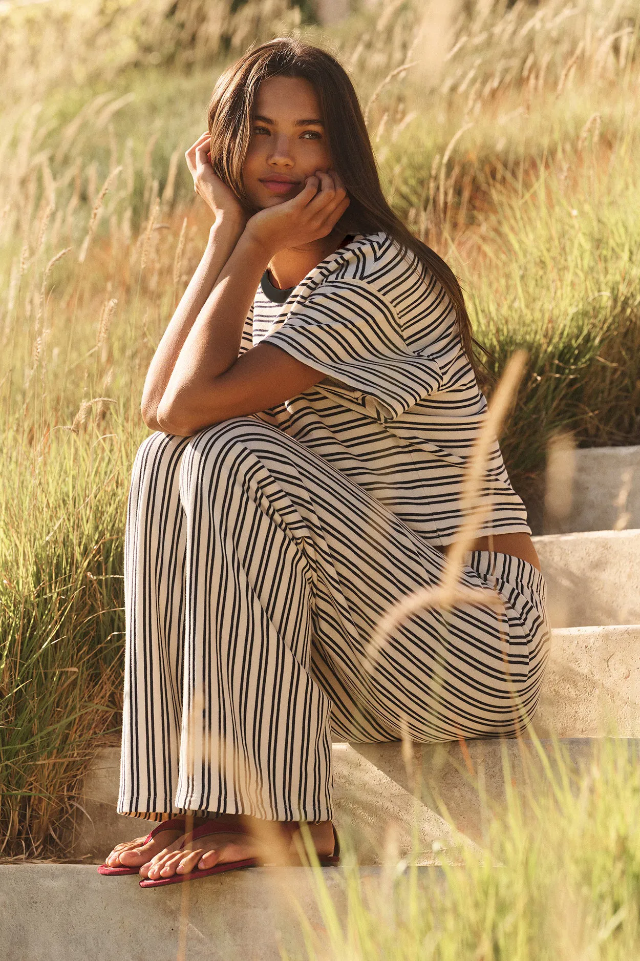 FOSTER T-SHIRT IN NAVY sold by Velvet Tees product image thumbnail 2