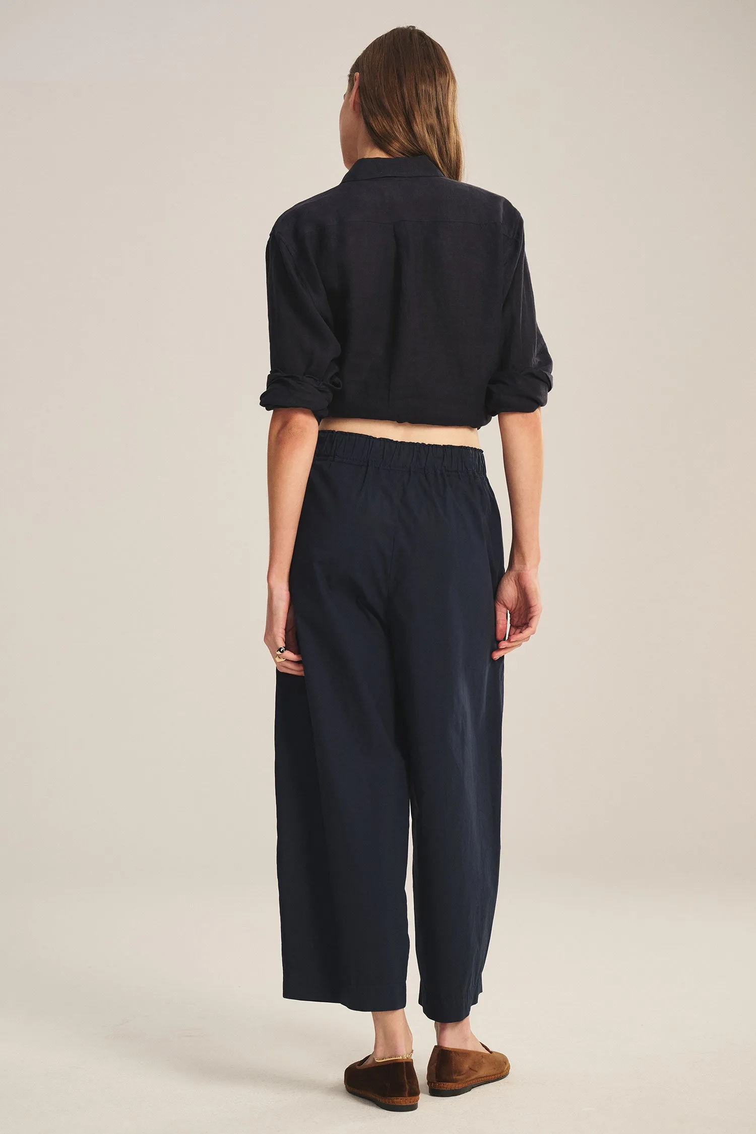 EASTON TROUSER IN MIDNIGHT sold by Velvet Tees product image thumbnail 4