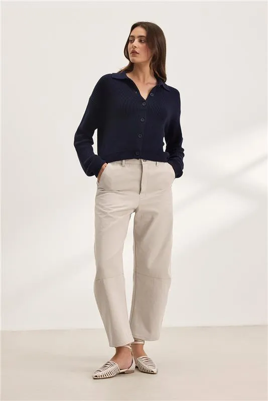 ALEXIS TROUSERS IN BISQUE sold by Velvet Tees