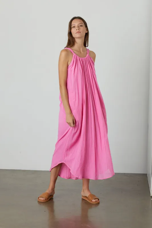 REESE COTTON GAUZE DRESS IN TAHITI sold by Velvet Tees