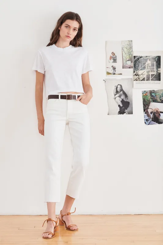 KAROLINA JEANS IN ECRU sold by Velvet Tees