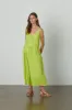 MADELYN COTTON EYELET TANK DRESS IN LIME sold by Velvet Tees